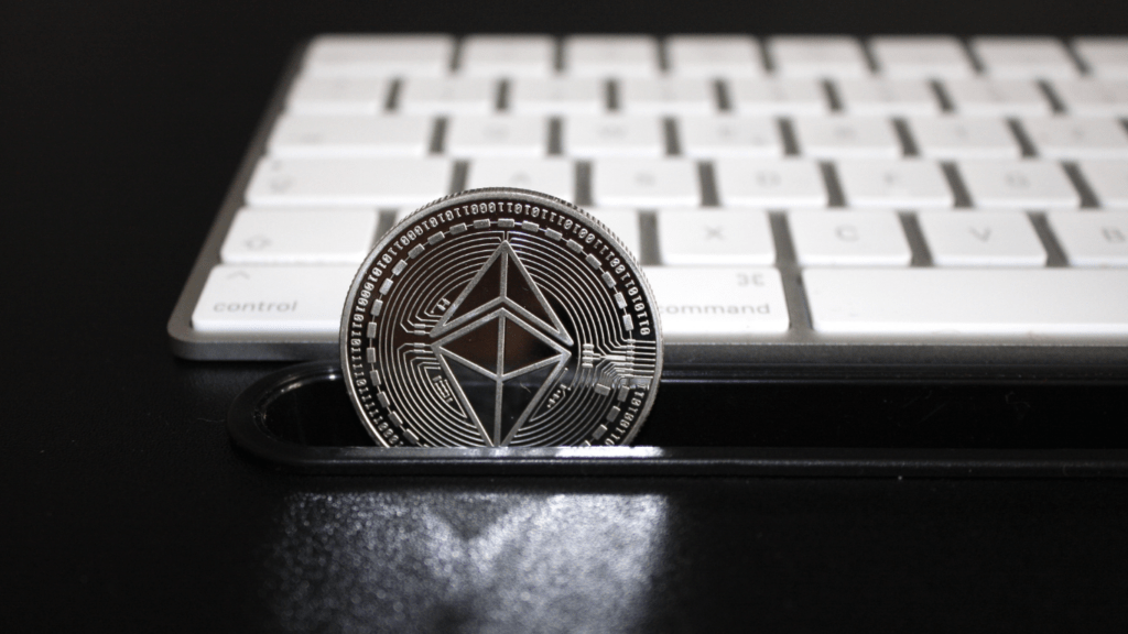 image of a ethereum coins