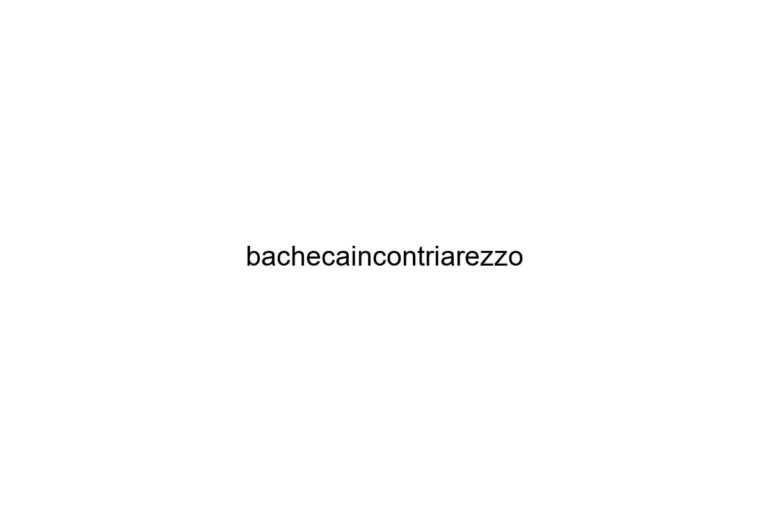 bachecaincontriarezzo