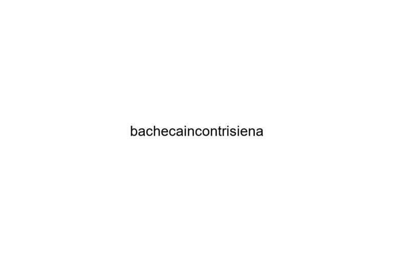 bachecaincontrisiena