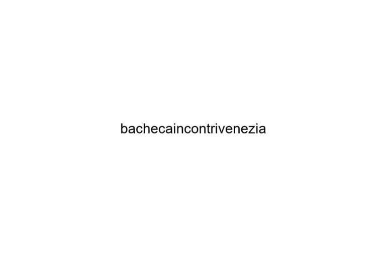 bachecaincontrivenezia