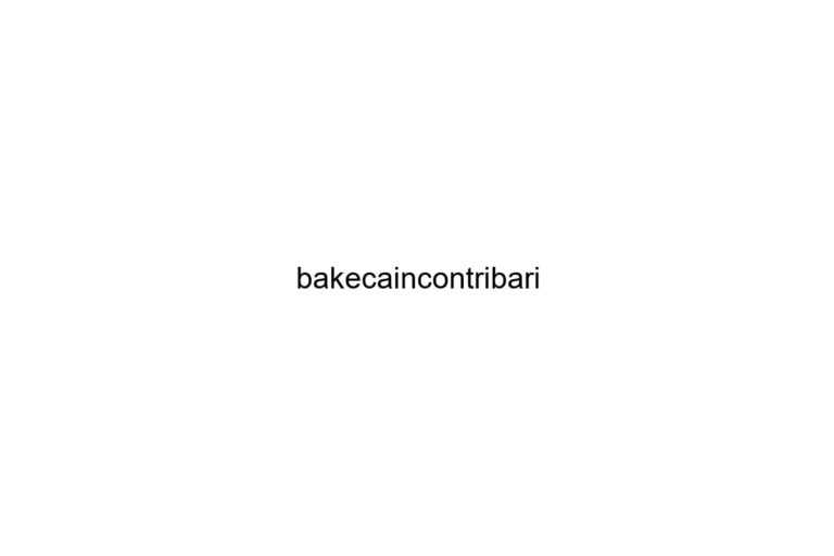 bakecaincontribari