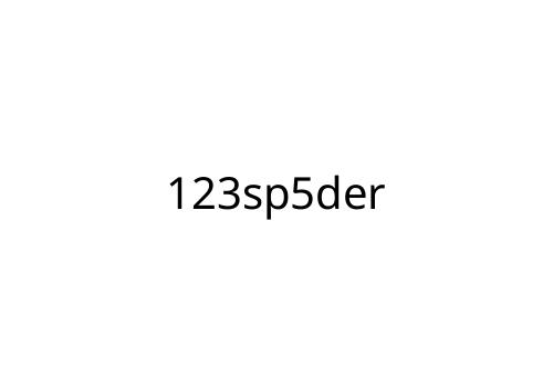 123sp5der