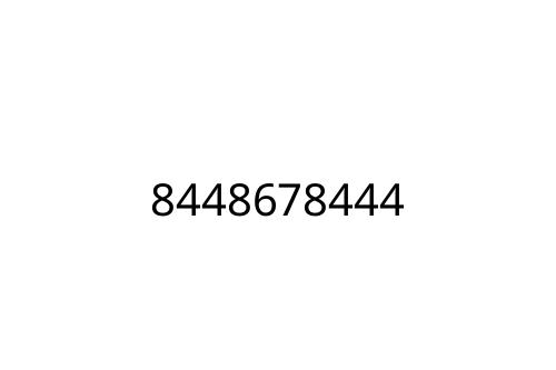 8448678444