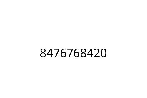 8476768420