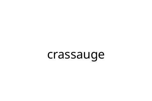 crassauge