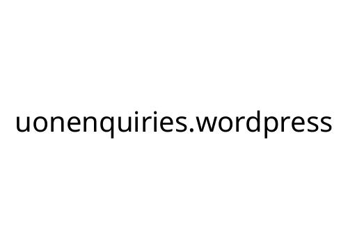 uonenquiries_wordpress
