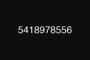5418978556