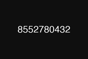 8552780432