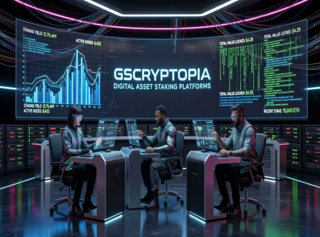 Crypto Staking Networks Gscryptopia