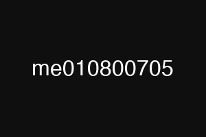 me010800705