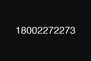 18002272273