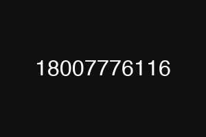 18007776116