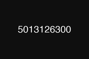 5013126300