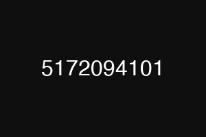 5172094101