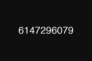 6147296079