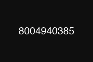 8004940385