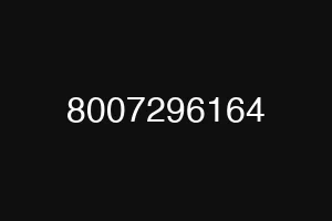 8007296164