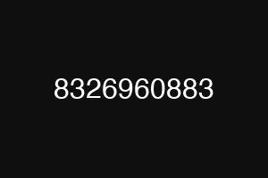 8326960883