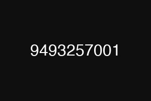 9493257001