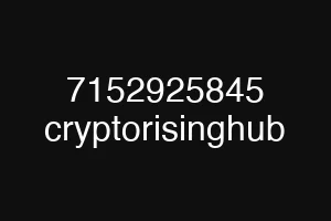 7152925845 cryptorisinghub